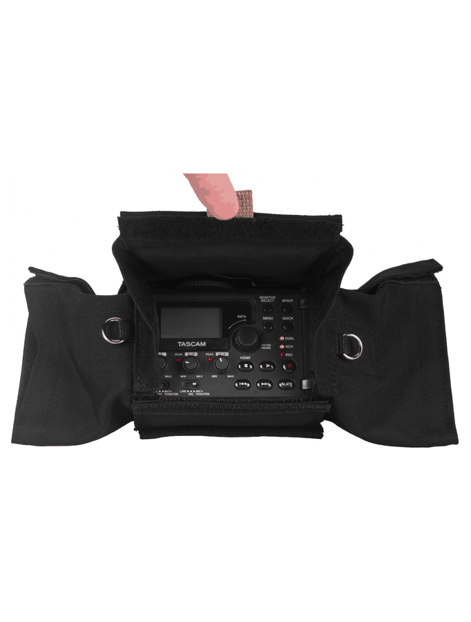 Porta Brace AR-DR60D Audio Recorder Case for Tascam DR-60D audio recorder - view 2