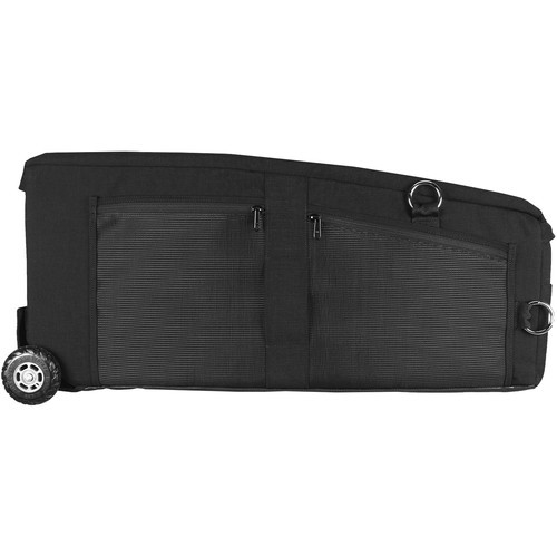 Porta Brace CC-HD1BOR Quick-Draw Camera Case with Off-Road Wheels, Black - view 4