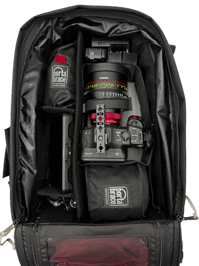 Porta Brace CINEMA-BKEX Expandable Cinema Camera Backpack - view 2