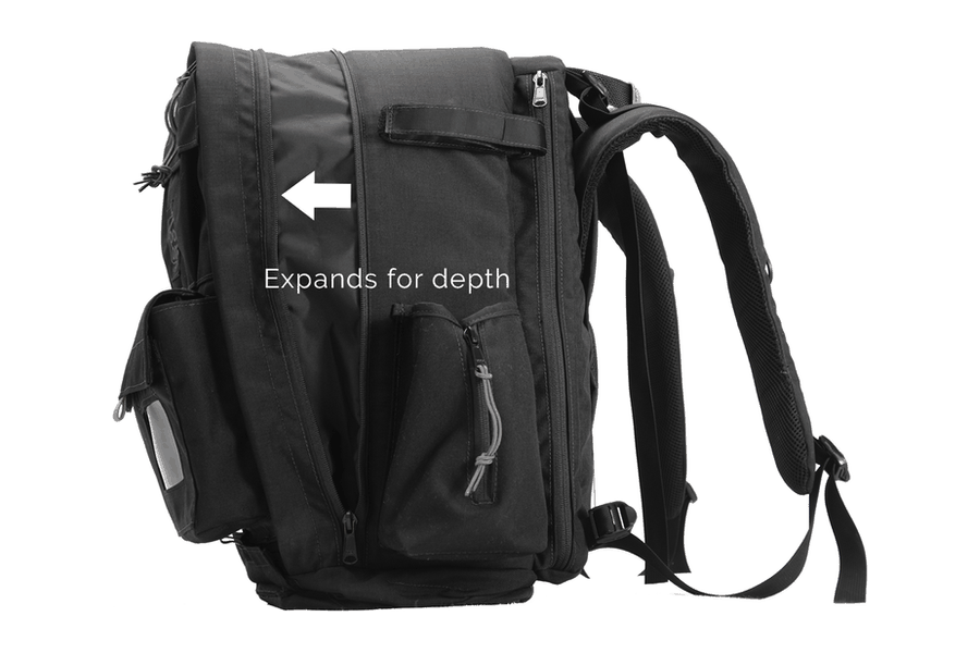 Porta Brace CINEMA-BKEX Expandable Cinema Camera Backpack - view 3