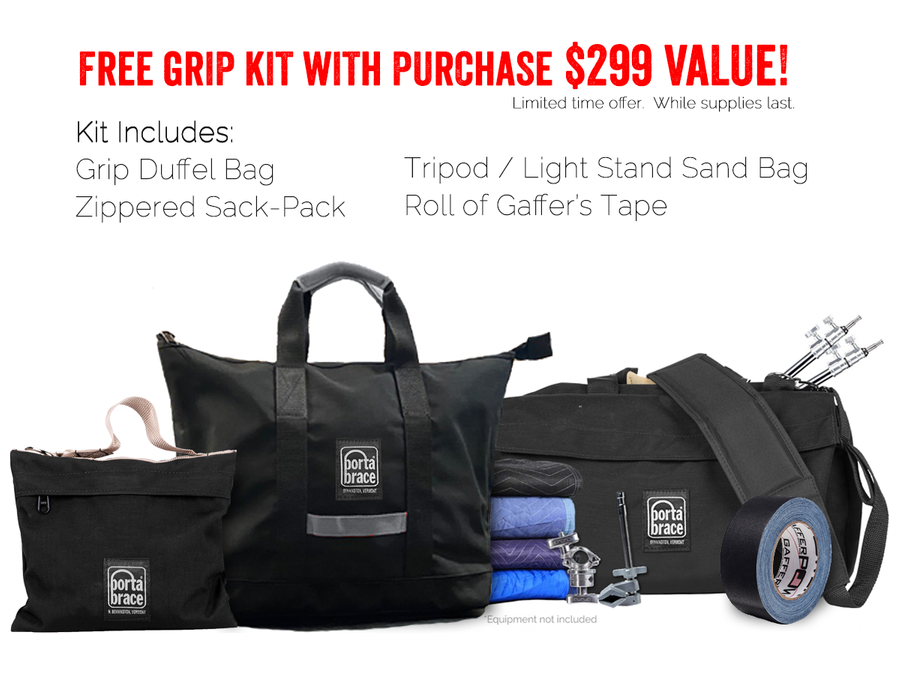 Porta Brace GRIP-HEAVYDUTYXLOR Extra-Large Heavy-Duty Wheeled Grip Case - view 2