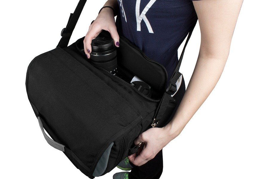 Porta Brace MS-CANONR8 Messenger Camera Bag for Canon EOS R8 - view 5