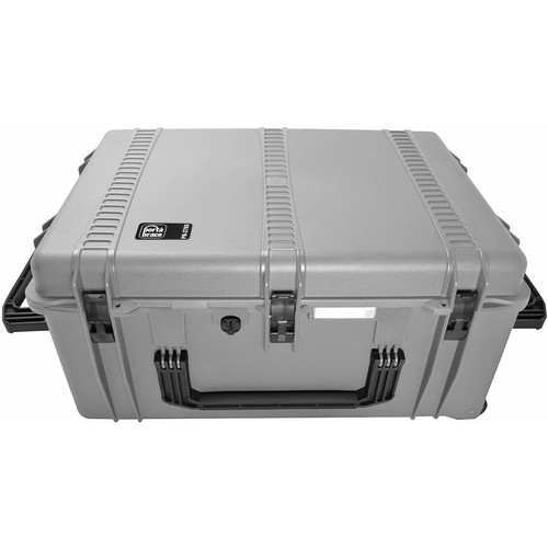 Porta Brace PB-2780DKP Hard Case with Divider Kit Interior, Silver Platinum - view 3