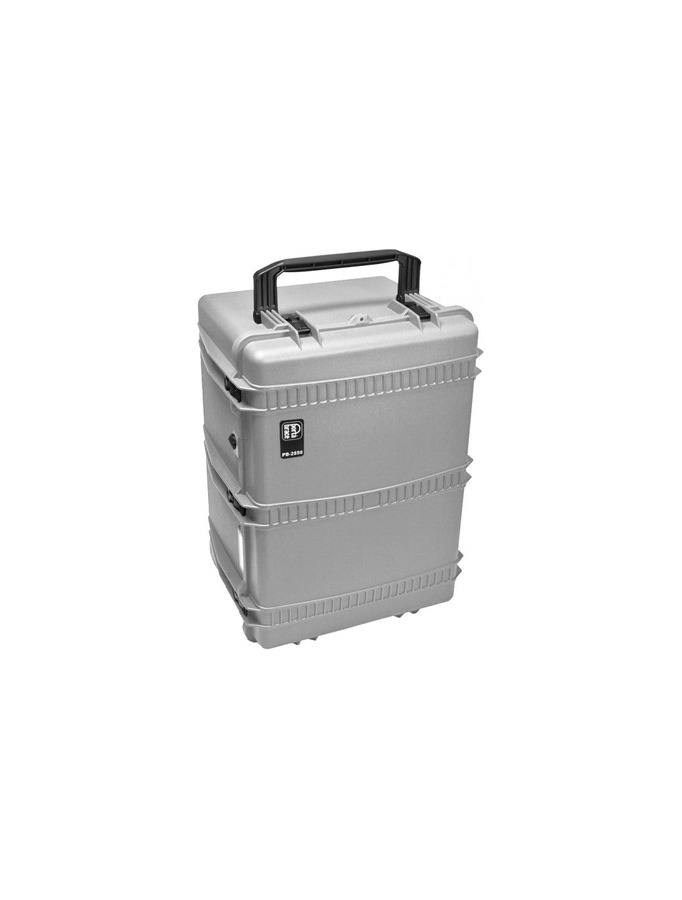 Porta Brace PB-2850EP Wheeled Trunk-Style Hard Case, Empty Interior - view 4
