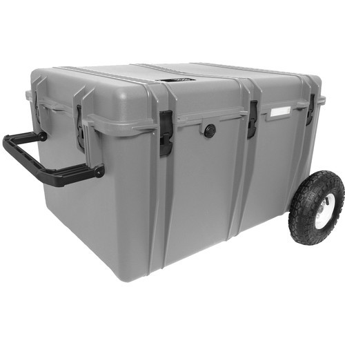 Porta Brace PB-2850TBAORXP Wheeled Hard Case Mobile Audio Workstation, Platinum