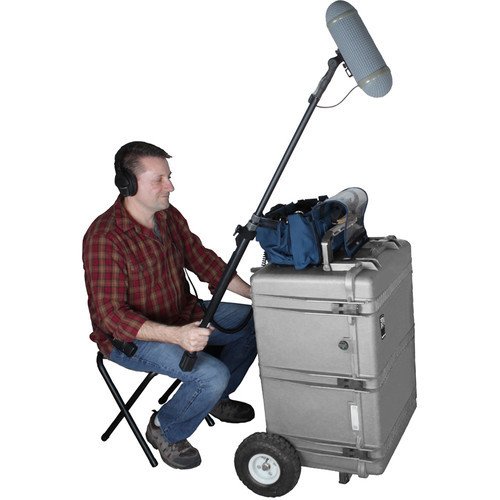 Porta Brace PB-2850TBAORXP Wheeled Hard Case Mobile Audio Workstation, Platinum - view 3