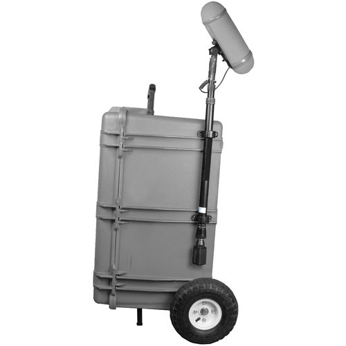 Porta Brace PB-2850TBAORXP Wheeled Hard Case Mobile Audio Workstation, Platinum - view 5