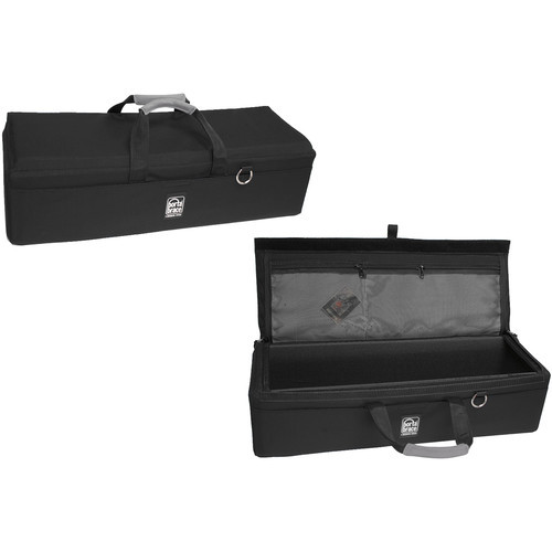Porta Brace PB-2850TBHORP Extra-Large Trunk-Style Hard Case with Off-Road Wheels, Silver Platinum - view 4
