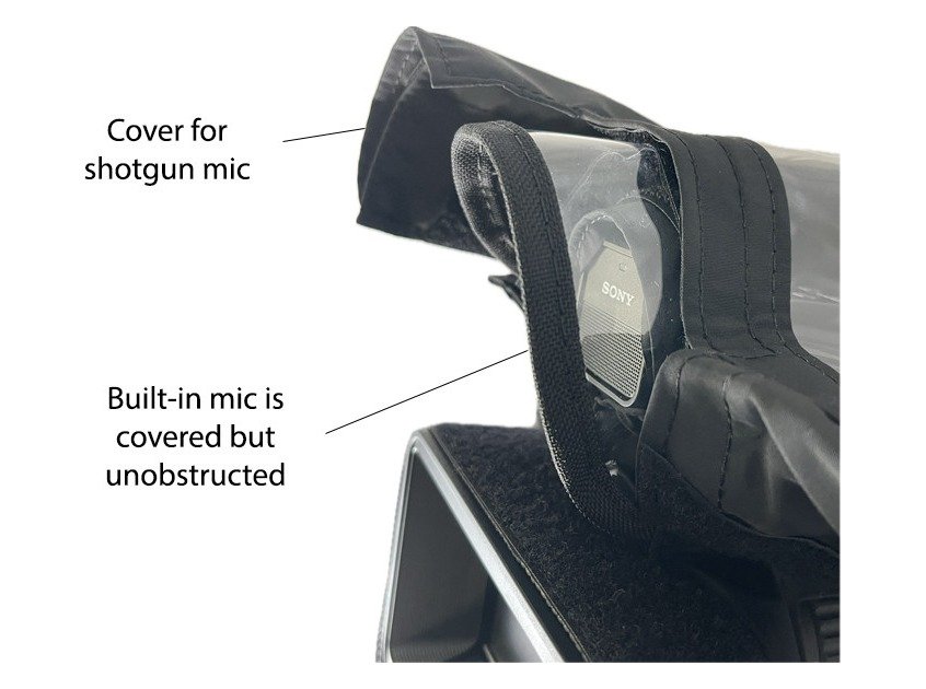 Porta Brace RS-HXRNX800 Rain Slicker - view 5