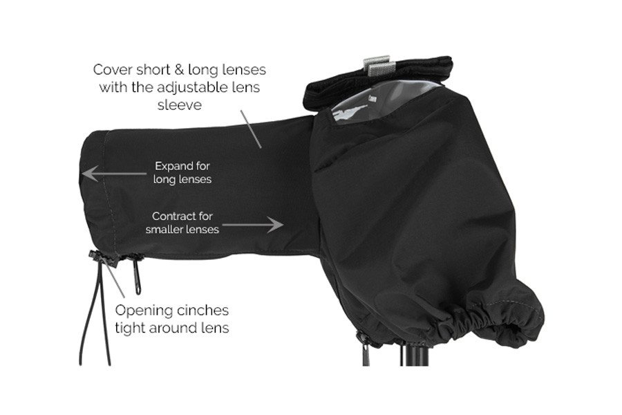 Porta Brace RS-R8 Rain Slicker for Canon EOS R8 - view 3