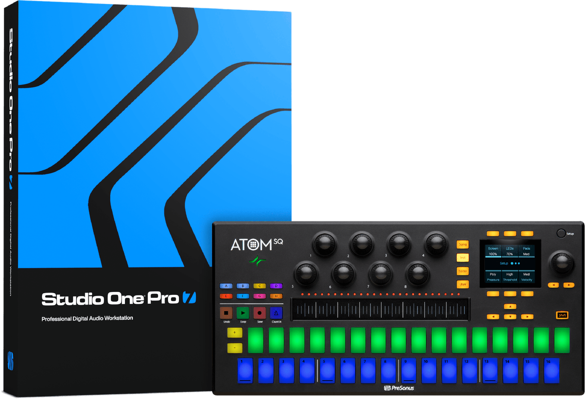 PreSonus ATOM SQ Pad Controller and Step Sequencer - view 3