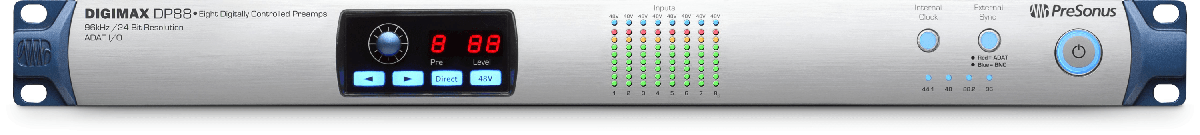 DigiMax DP88 8-Channel Preamp and ADAT Converter