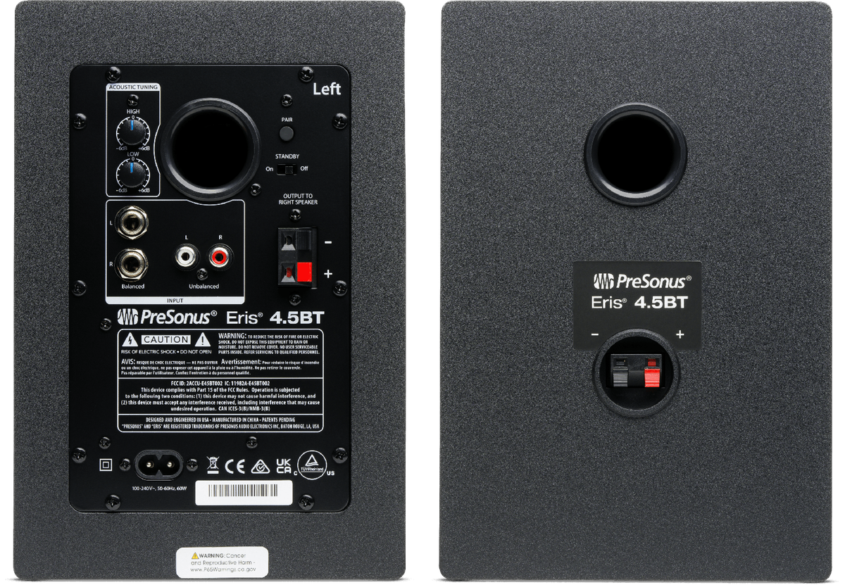 PreSonus Eris 4.5BT (2nd Gen) Media Reference Monitors (Pair) - view 2