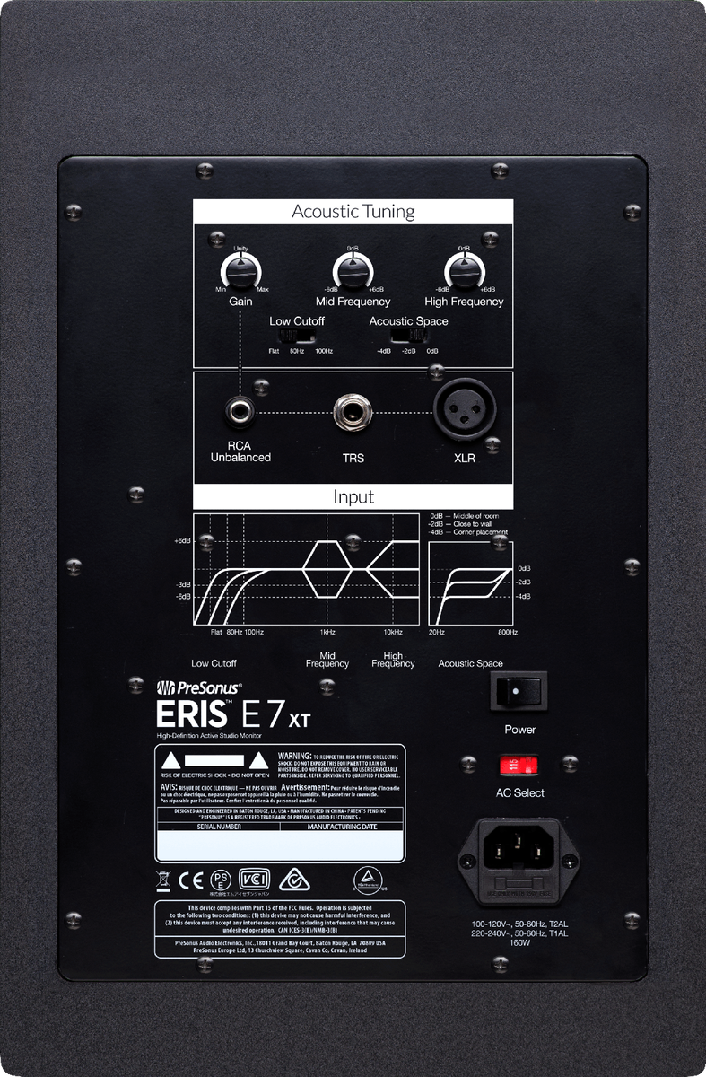 PreSonus Eris E7 XT Studio Monitor - view 2