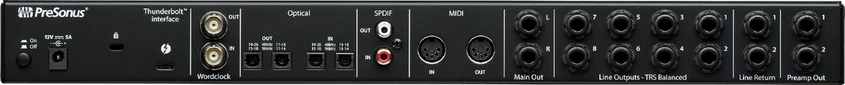 PreSonus Quantum Thunderbolt Audio Interface - view 2