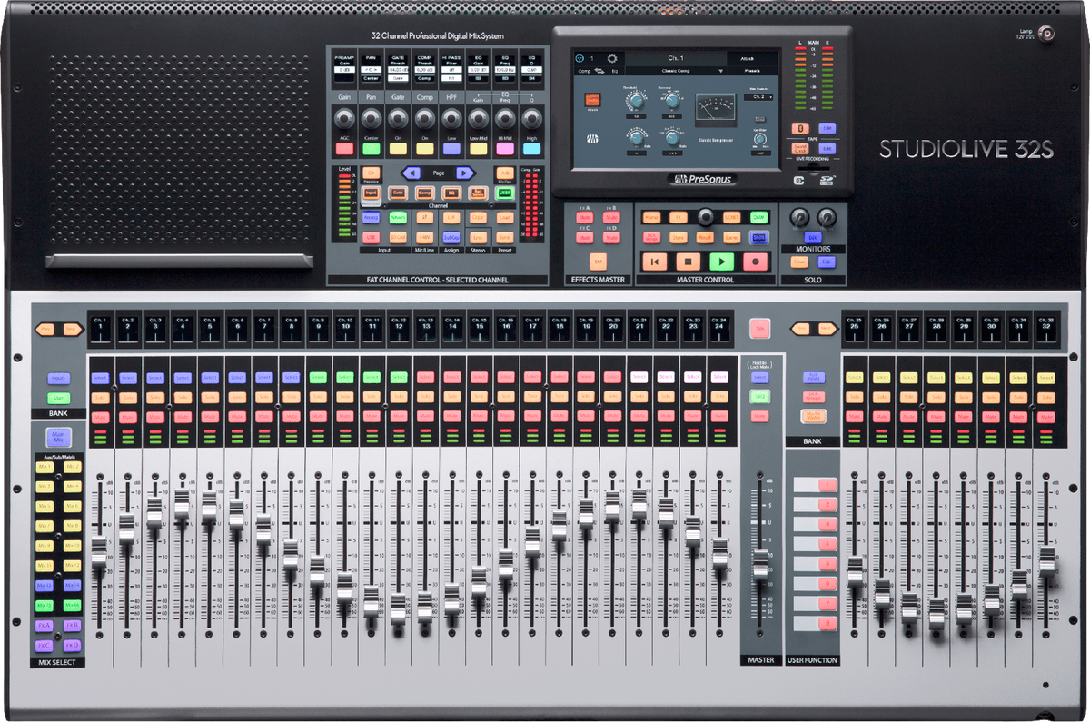 Presonus StudioLive 32S 40-Channel Digital Console Mixer