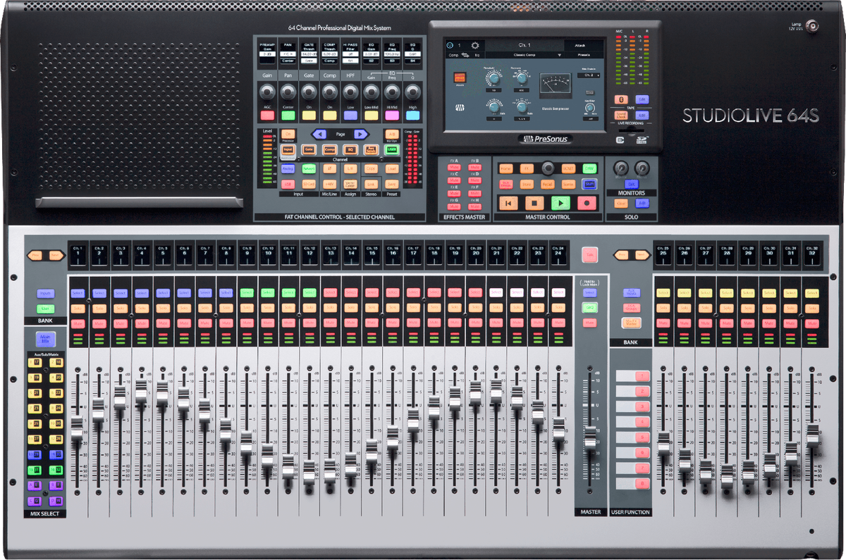 Presonus StudioLive 64S 76-Channel Digital Console Mixer