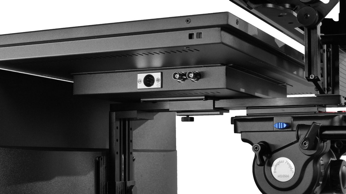 Prompter People ProLine Plus 24" 16:9 Large Format 400 NIT Teleprompter with Talent Monitor - view 3