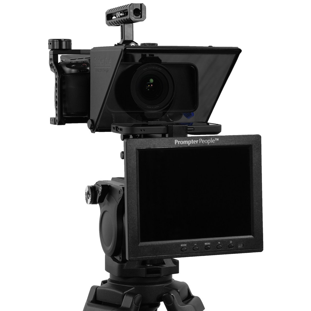 Prompter People Pocket Cue V3 Pro Talent Model 15mm Rail Teleprompter - view 2