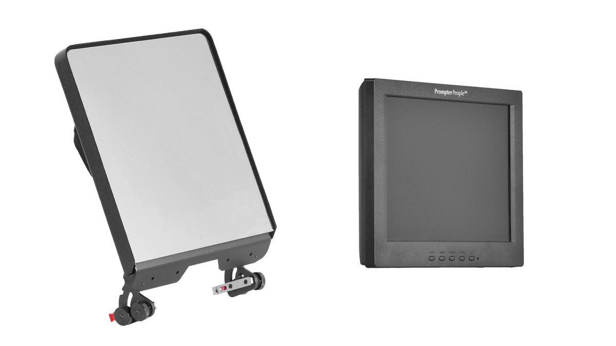 Prompter People ProLine Plus Studio Trapezoidal Glass and Monitor Upgrade Kit - view 3