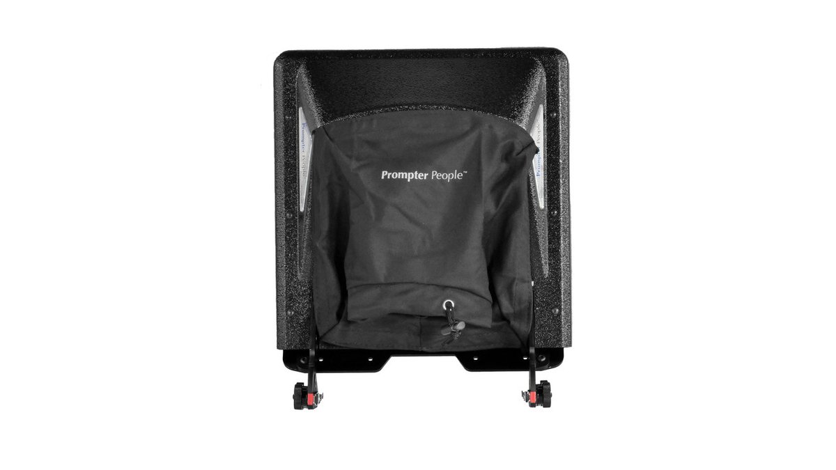 Prompter People ProLine Plus Studio Trapezoidal Replacement Beamsplitter Glass and Hood - view 3