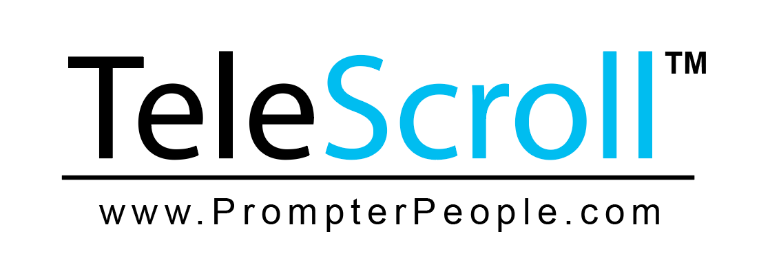 Prompter People TeleScroll Teleprompter Software