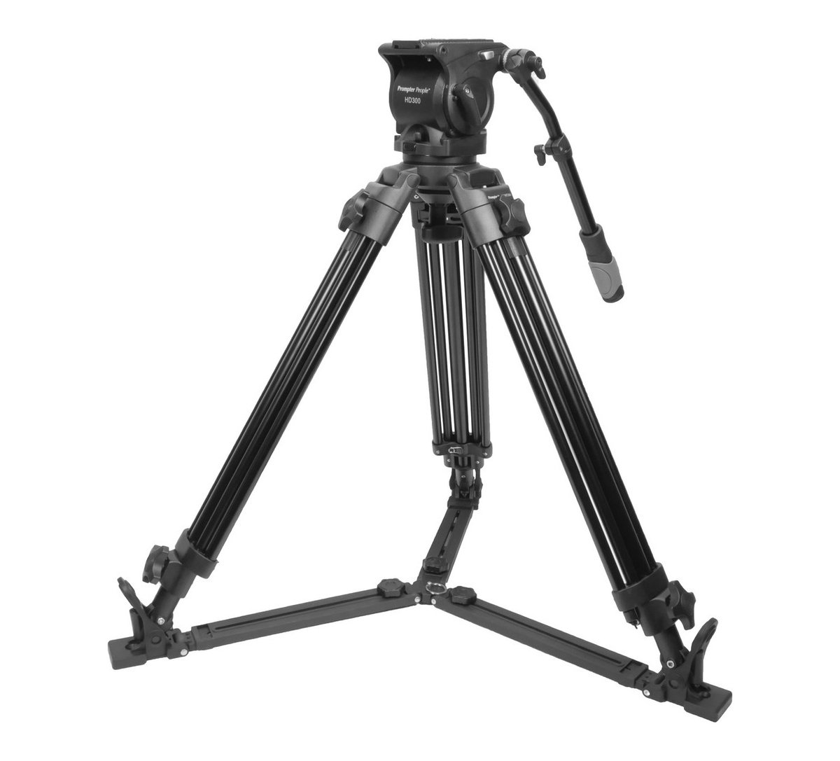 Prompter People HD-300 Heavy Duty Fluid Head Tripod