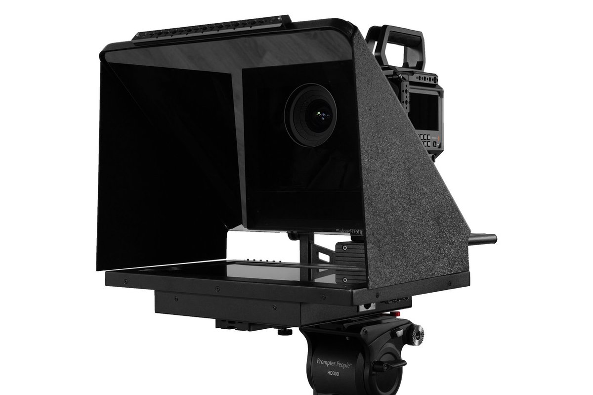 ProLine Plus 15.6" WideScreen Teleprompter with Talent Monitor