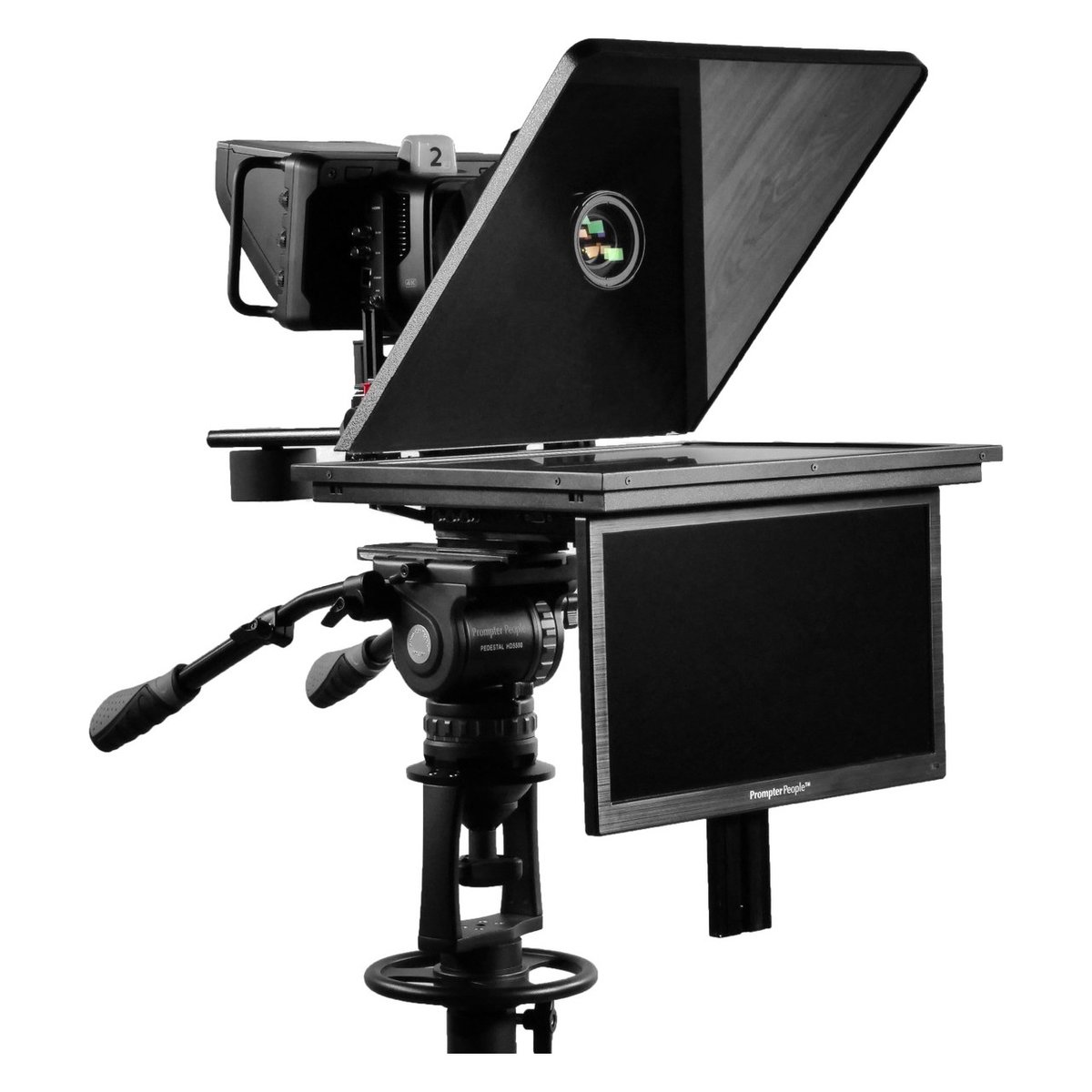 ProLine Plus 19" 400 NIT Teleprompter with Talent Monitor