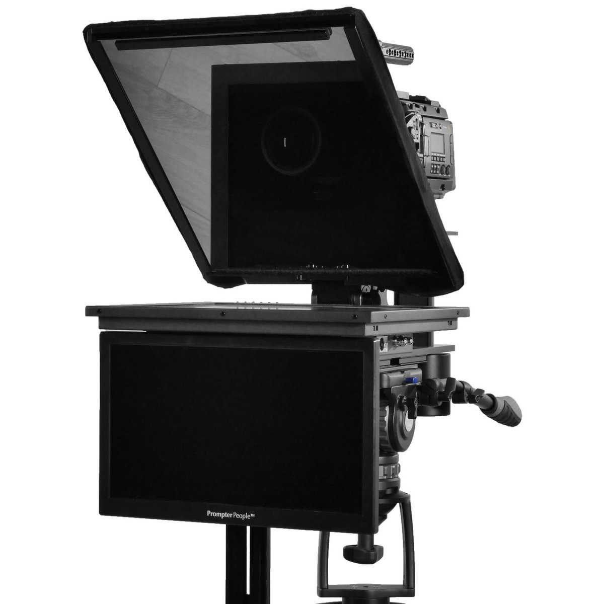 Prompter People Q-Gear QPro 17" 1000 NIT HighBright Teleprompter with Talent Monitor product image