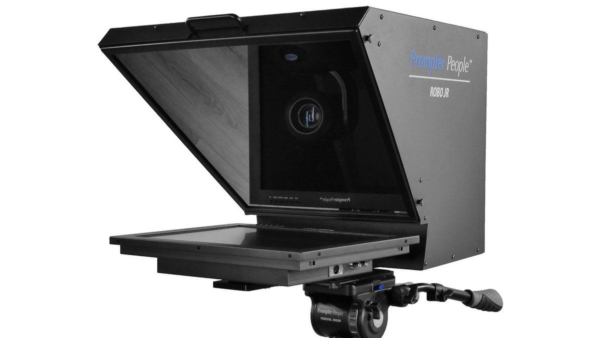 Robo Jr 17" 4:3 1000 NIT HighBright PTZ Teleprompter with Talent Monitor