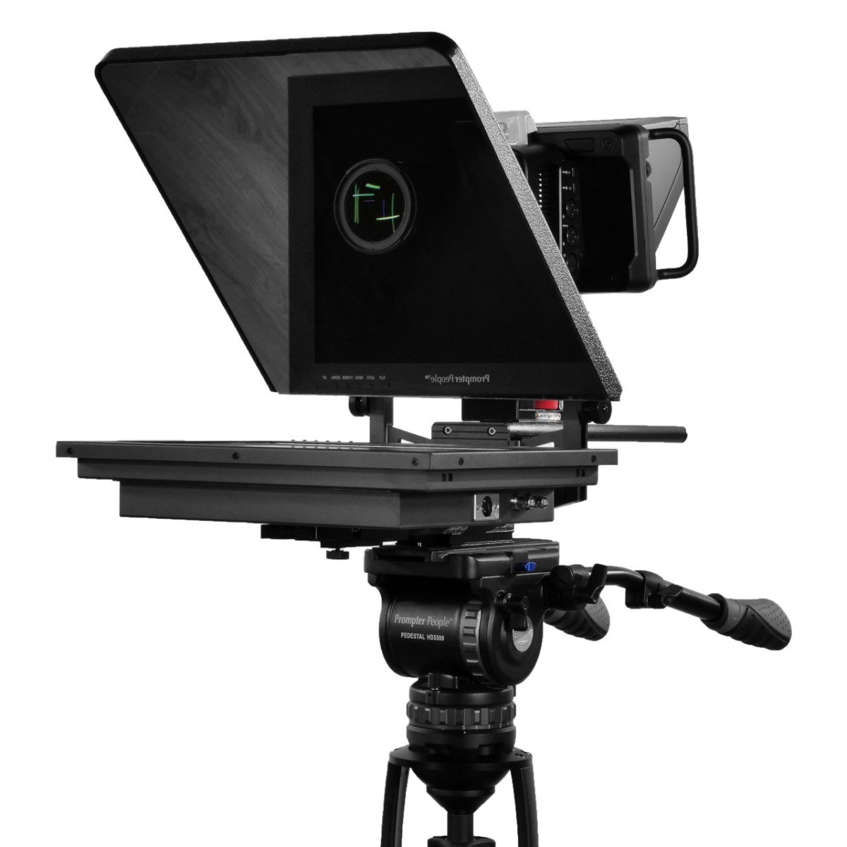 Prompter People ProLine Plus 15" 400 NIT Teleprompter with Talent Monitor - view 2
