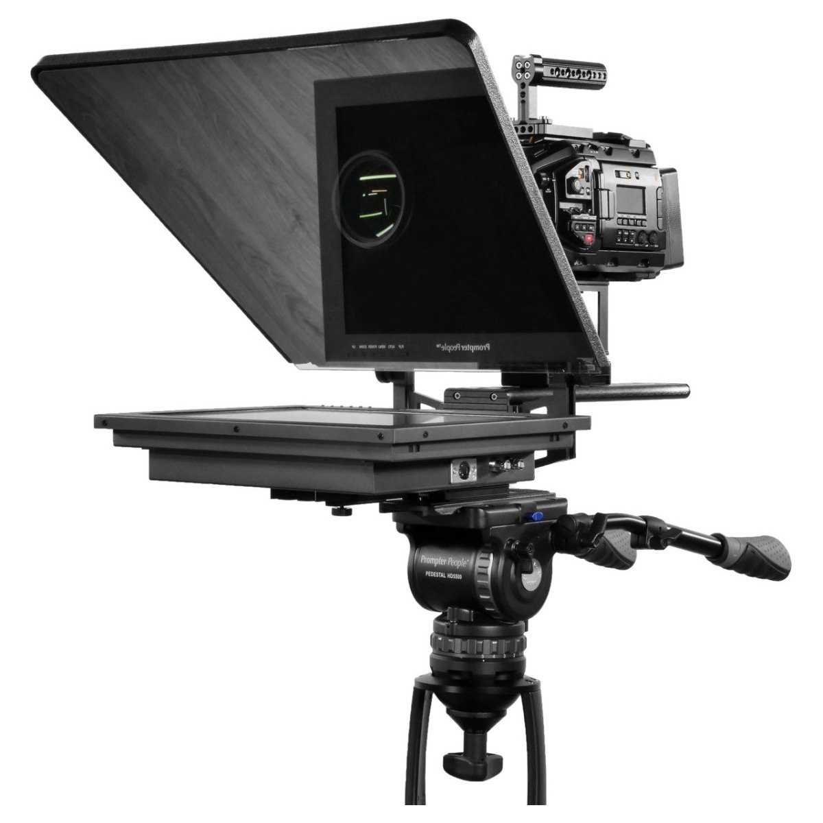Prompter People ProLine Plus Studio 15" 1000 NIT HighBright Teleprompter with Talent Monitor - view 2
