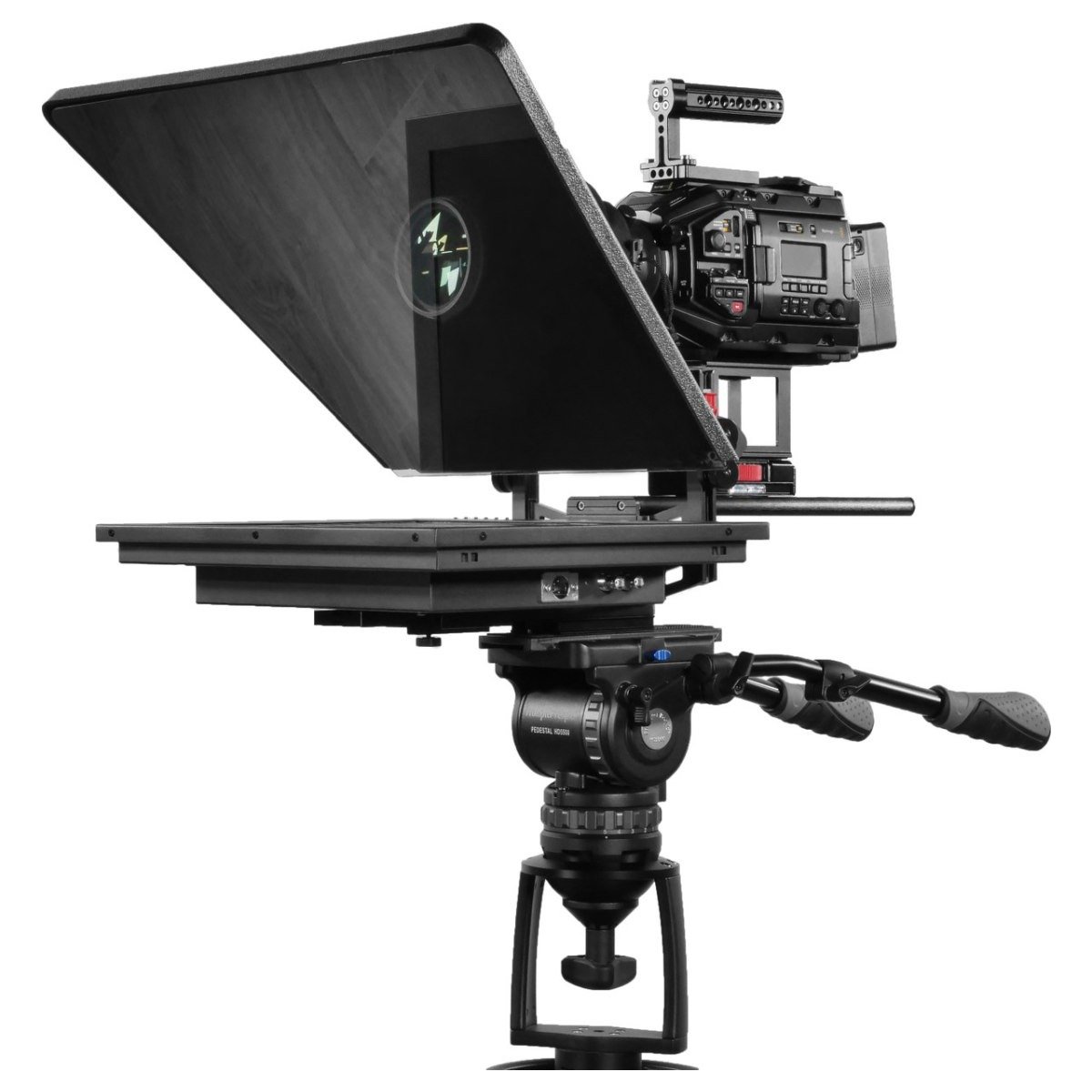 Prompter People ProLine Plus Studio 17" 1000 NIT HighBright Teleprompter with Talent Monitor - view 2