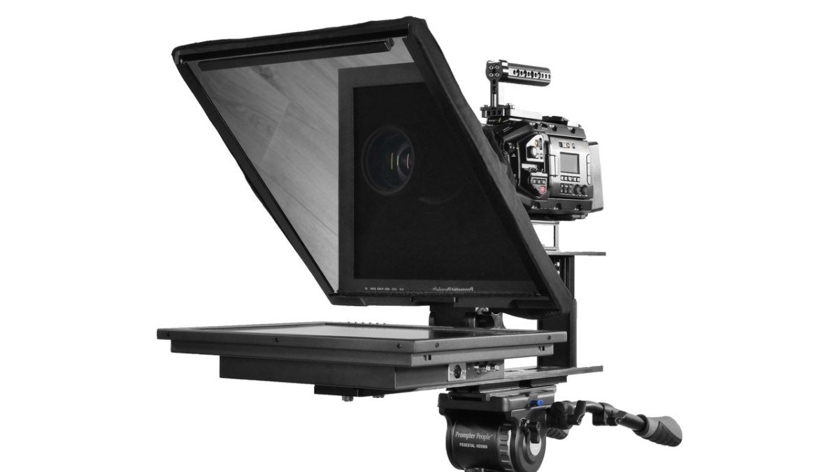 Prompter People Q-Gear QPro 17" 1000 NIT HighBright Teleprompter with Talent Monitor - view 2