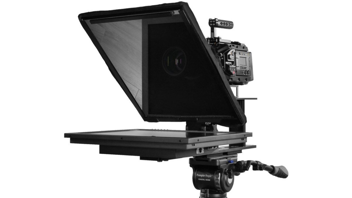 Prompter People Q-Gear QPro 19" 1000 NIT HighBright Teleprompter with Talent Monitor - view 2