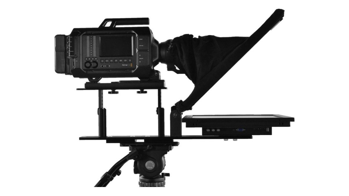 Prompter People Q-Gear QPro 19" 1000 NIT HighBright Teleprompter with Talent Monitor - view 3