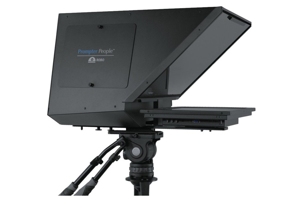 Prompter People Robo 21.5" 16:9 1000 NIT HighBright PTZ Teleprompter with Talent Monitor - view 3