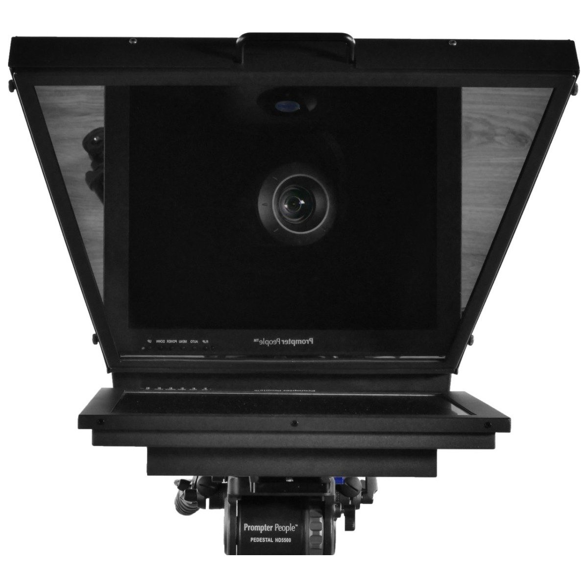 Prompter People Robo Jr 17" 4:3 1000 NIT HighBright PTZ Teleprompter with Talent Monitor - view 2