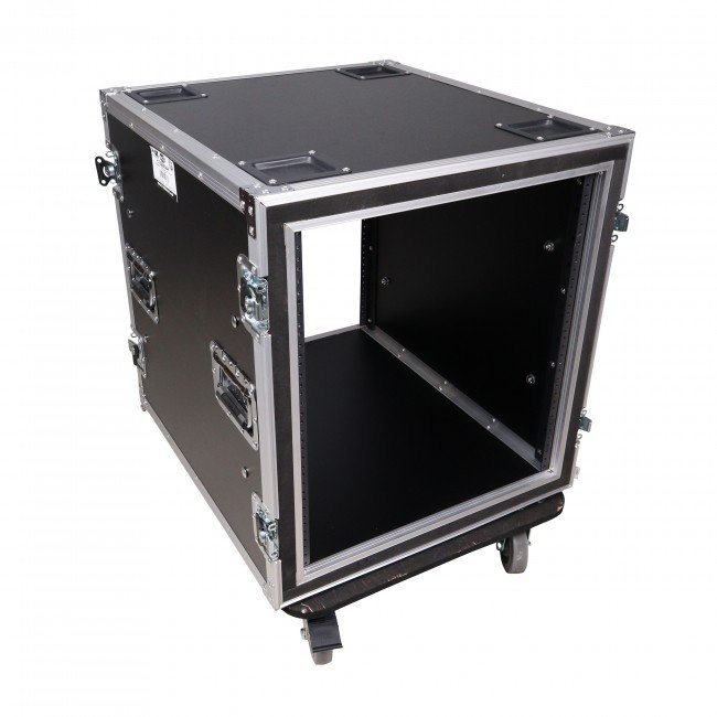 ProX T-12RSP24W 12U Space Shockproof Amp Rack ATA Flight Case 24 in. Depth with Caster Wheels - view 4