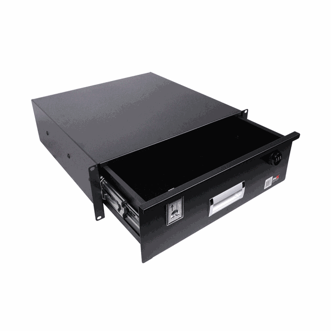ProX T-3RD-12MK2 3U Rack Space 12-Inch Depth Drawer for Server Rack for Rack Mount Drawer Server Cabinet Case - view 3