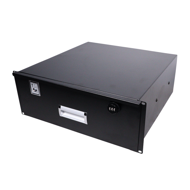 ProX T-4RD-12MK2 4U Rack Space 12-Inch Depth Drawer for Server Rack for Rack Mount Drawer Server Cabinet Case - view 2