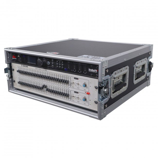 PRO X T-4RSS 4U Space Amp Rack Mount ATA Style Flight Case 19 In. Depth
