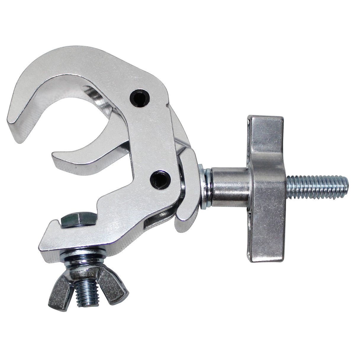 PRO X T-C12H Aluminum Self-Locking M10 Clamp with Big Wing Knob for 2" Truss Tube Capacity 330 lbs.
