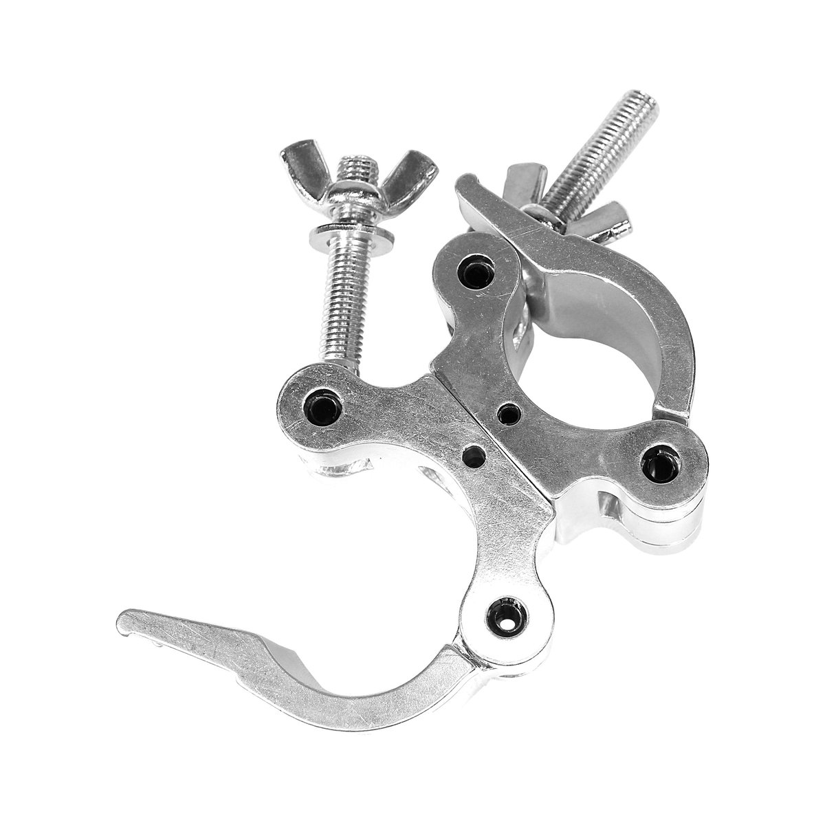 ProX T-C6 Aluminum Pro O-Style M10 Dual Clamp with Big Wing Knob for 2" Truss Tube Capacity 1102 lbs. - view 2