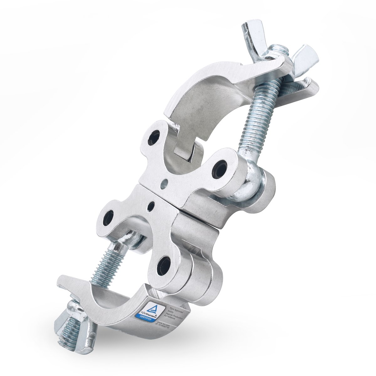 ProX T-C6S Dual Swivel O-Clamp fits 1.5-2.0 in Tube Capacity 660 LBS - Aluminum product image