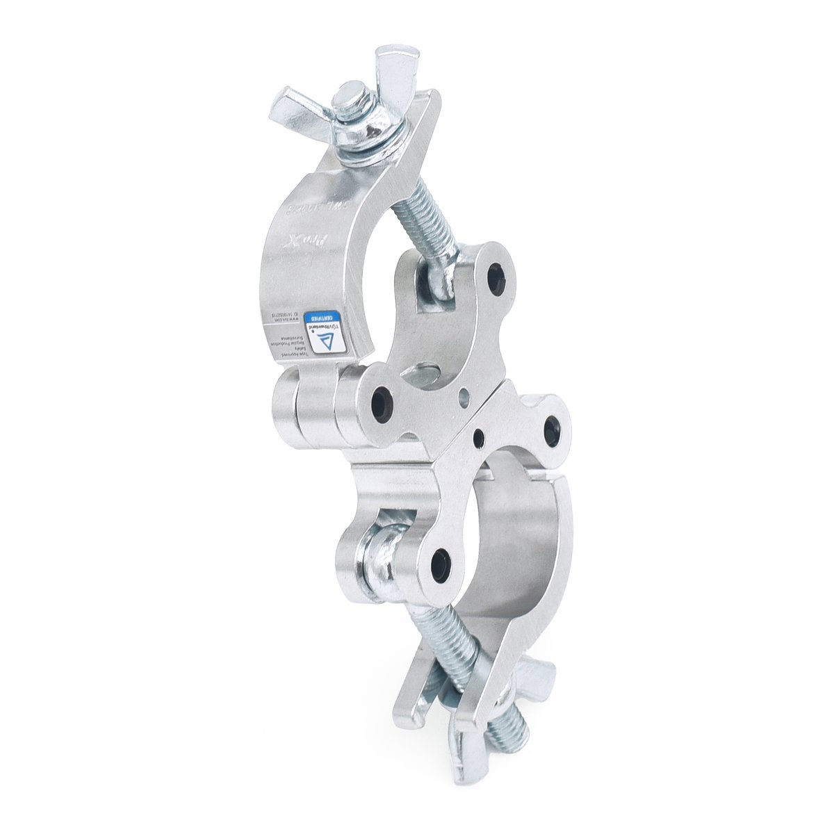 ProX T-C6S Dual Swivel O-Clamp fits 1.5-2.0 in Tube Capacity 660 LBS - Aluminum - view 2