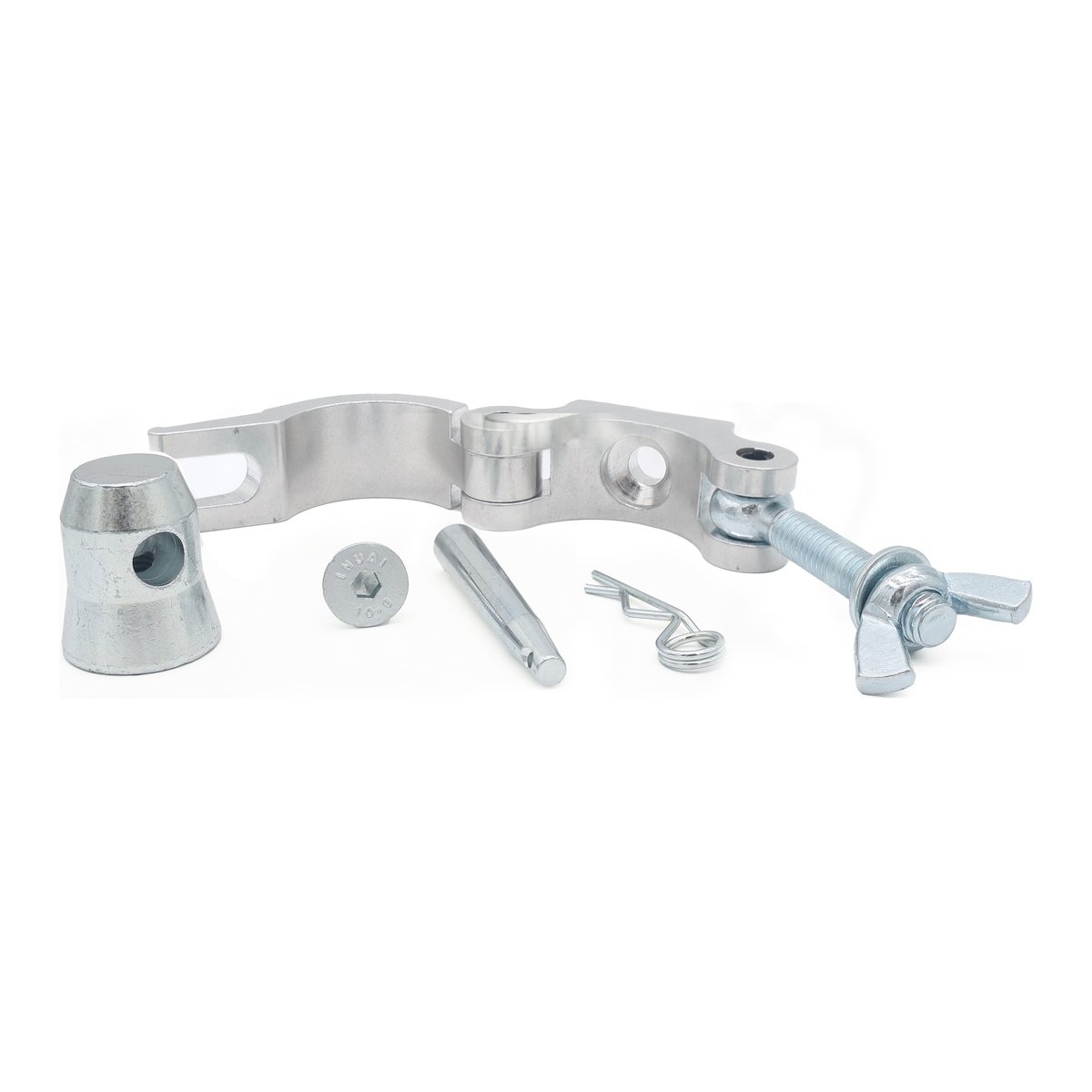 ProX T-C7S Half Coupler Combo Pro Clamp for 2" Truss Tube Capacity 660 lbs Aluminum - view 2