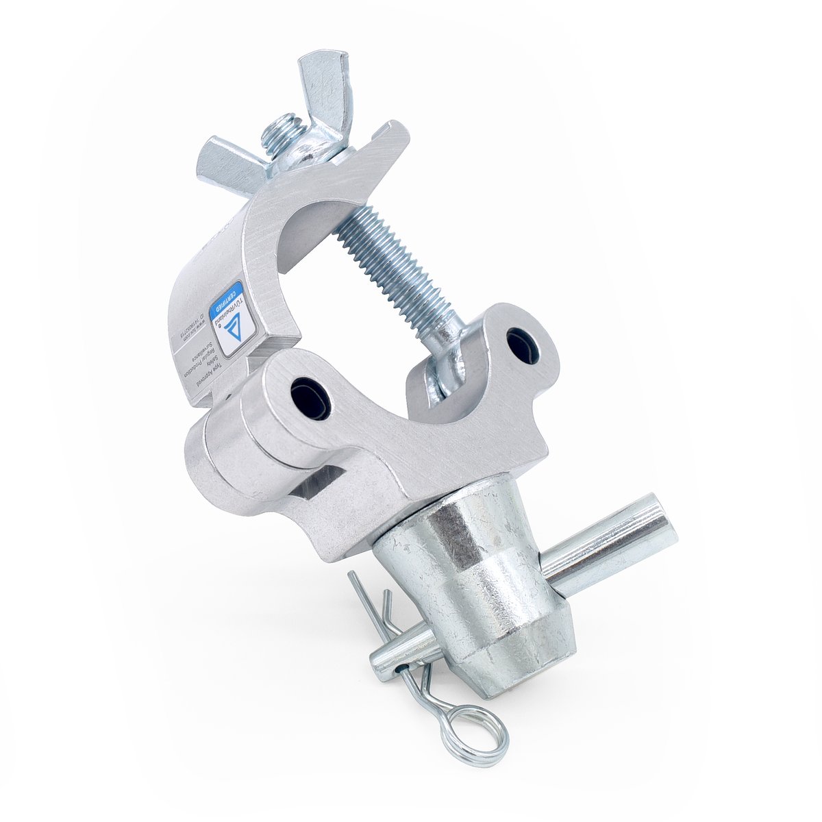 ProX T-C7S Half Coupler Combo Pro Clamp for 2" Truss Tube Capacity 660 lbs Aluminum - view 3