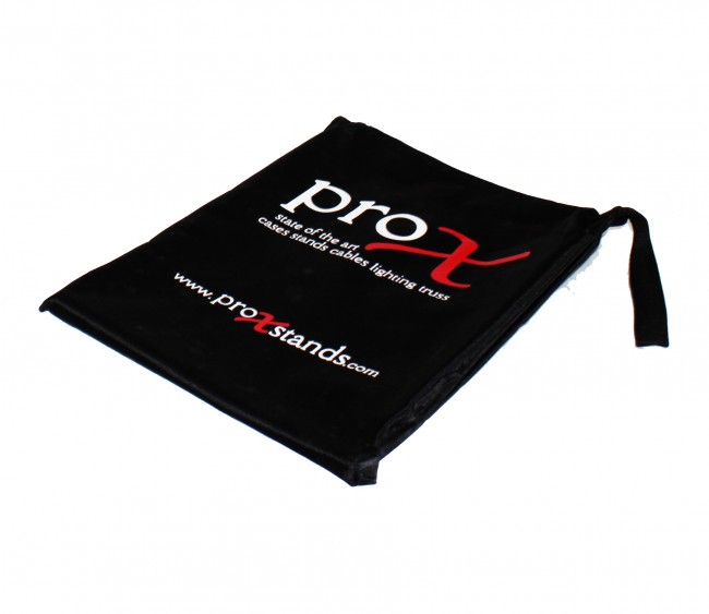 ProX T-LPS600RED XO DJ Foldable Laptop Stand with Adjustable Shelf & Carrying Bag - RED - view 2
